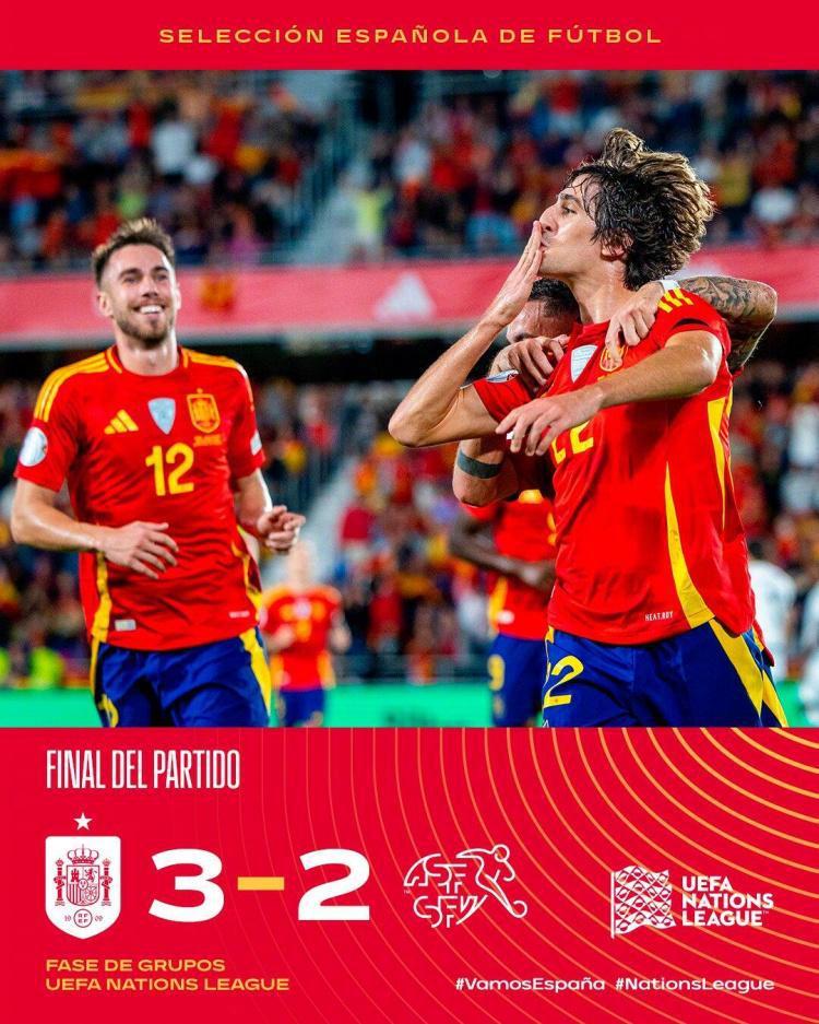 球员们在欧国联比赛中发挥出色